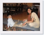 IMG_2552 * Varun enjoying pakwaan with Mom * 2272 x 1704 * (1.6MB)